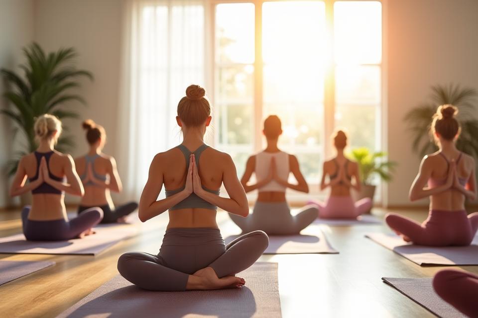 Yoga Class at Alpine Apex